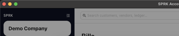 Bill payment history showing payable payment activity